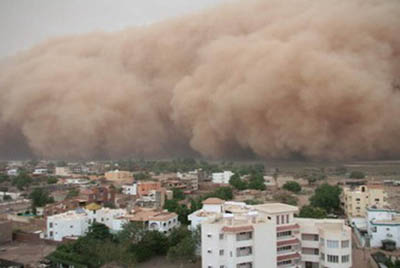  Badai Pasir Parah Landa Mesir, Jalan tak Terlihat